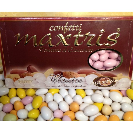 Confetti Tenerezze di Cioccolato Classico Rosa Maxtris